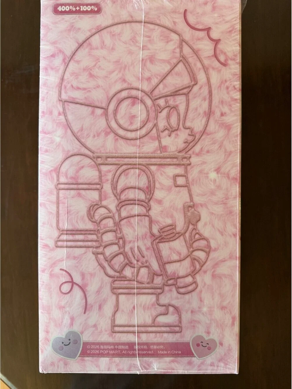 POP Mart Sweet Messages Bear 400% + 100 % Mega Space Molly - New open box